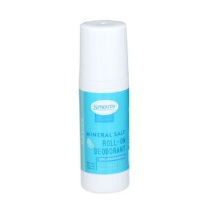 Sprouts Mineral Salt Roll on Deodorant Long Lasting Protection 3fl Oz 90m New